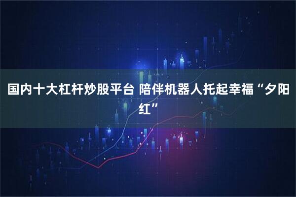 国内十大杠杆炒股平台 陪伴机器人托起幸福“夕阳红”